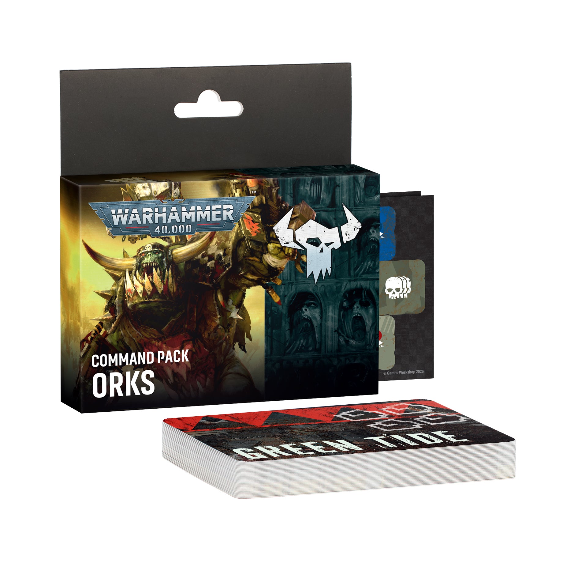 Command Pack: Orks (English) - Warhammer 40,000 Cards