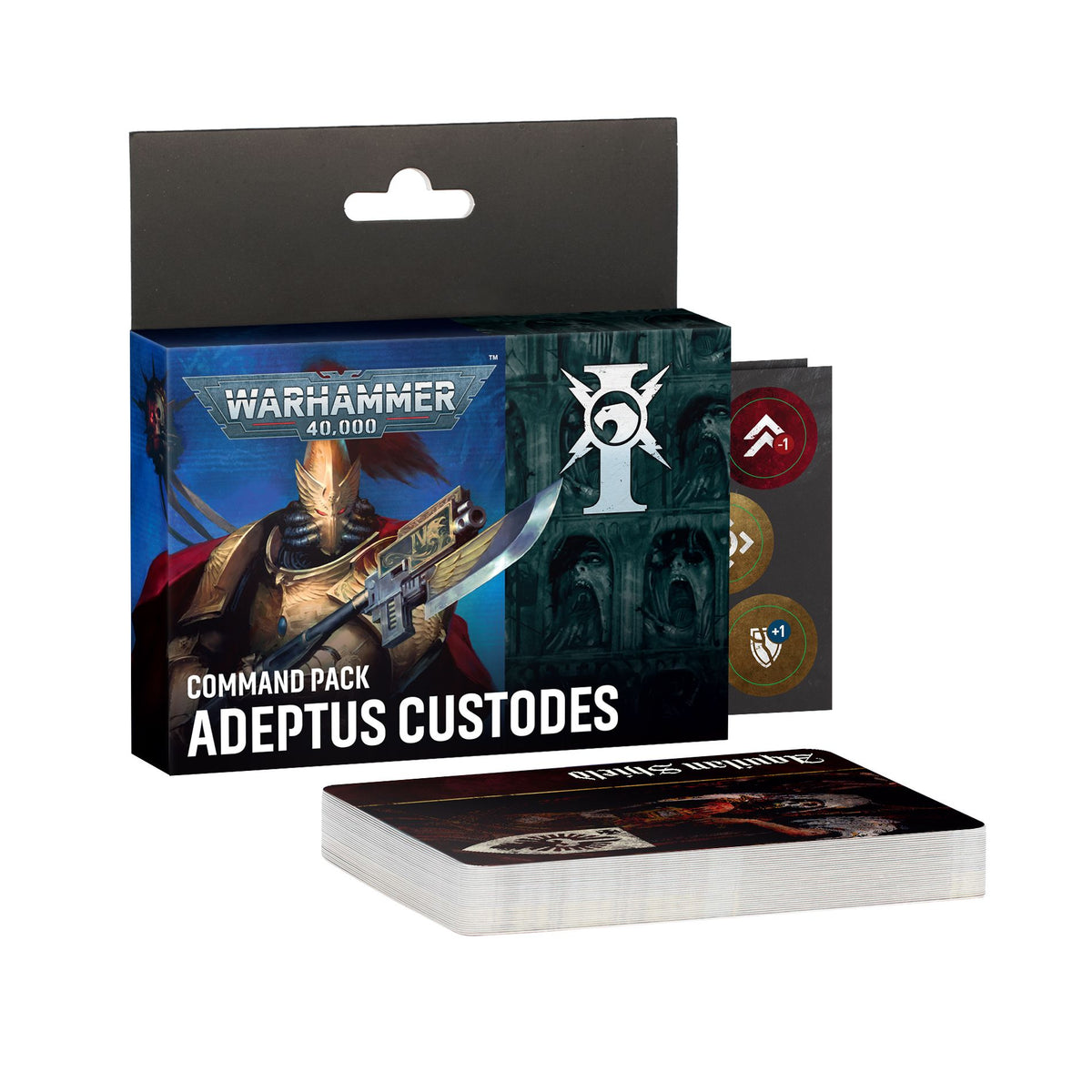 Command Pack: Adeptus Custodes (English) Cards - Warhammer 40K