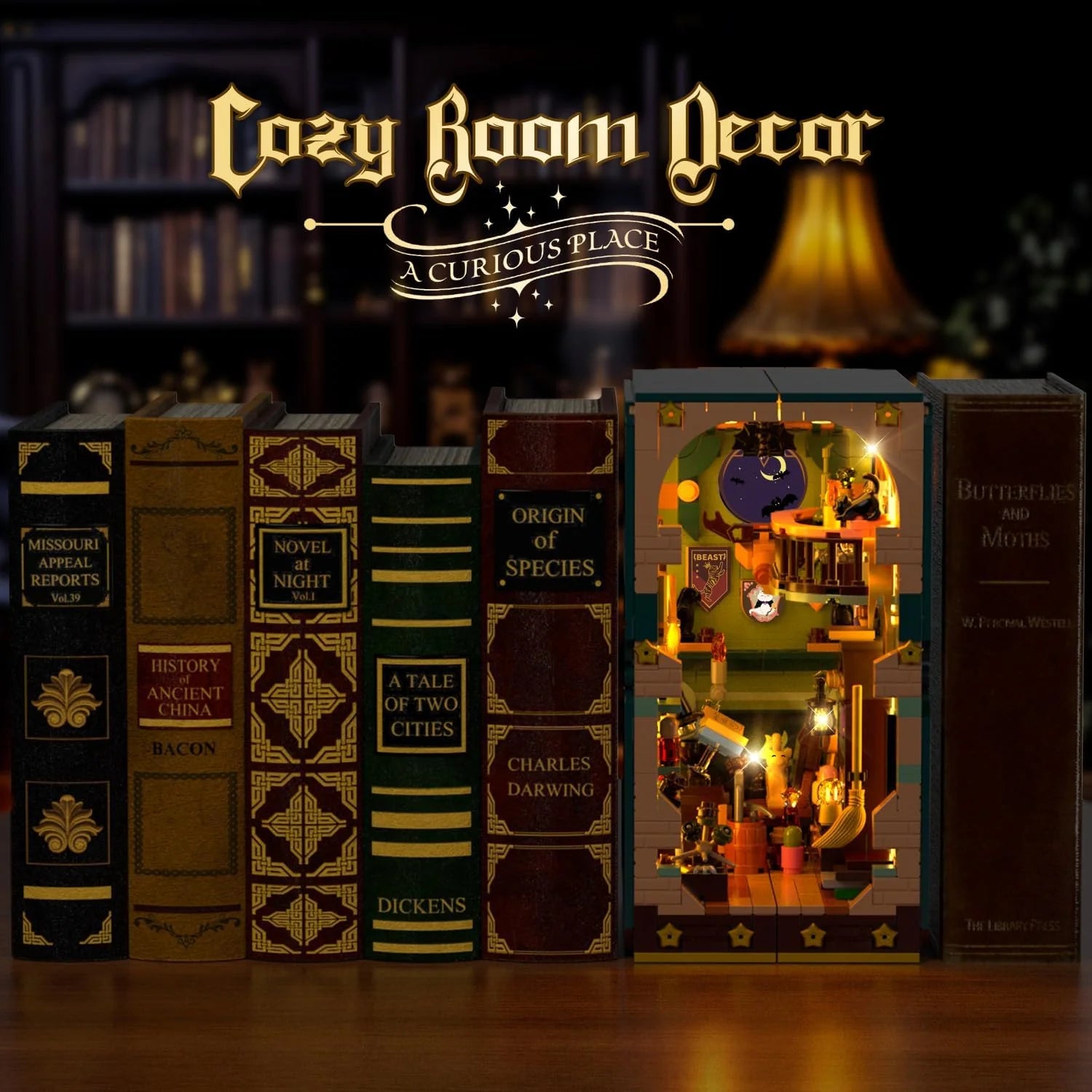 Magic Potion Booknook Building Set with Light - War Games USA