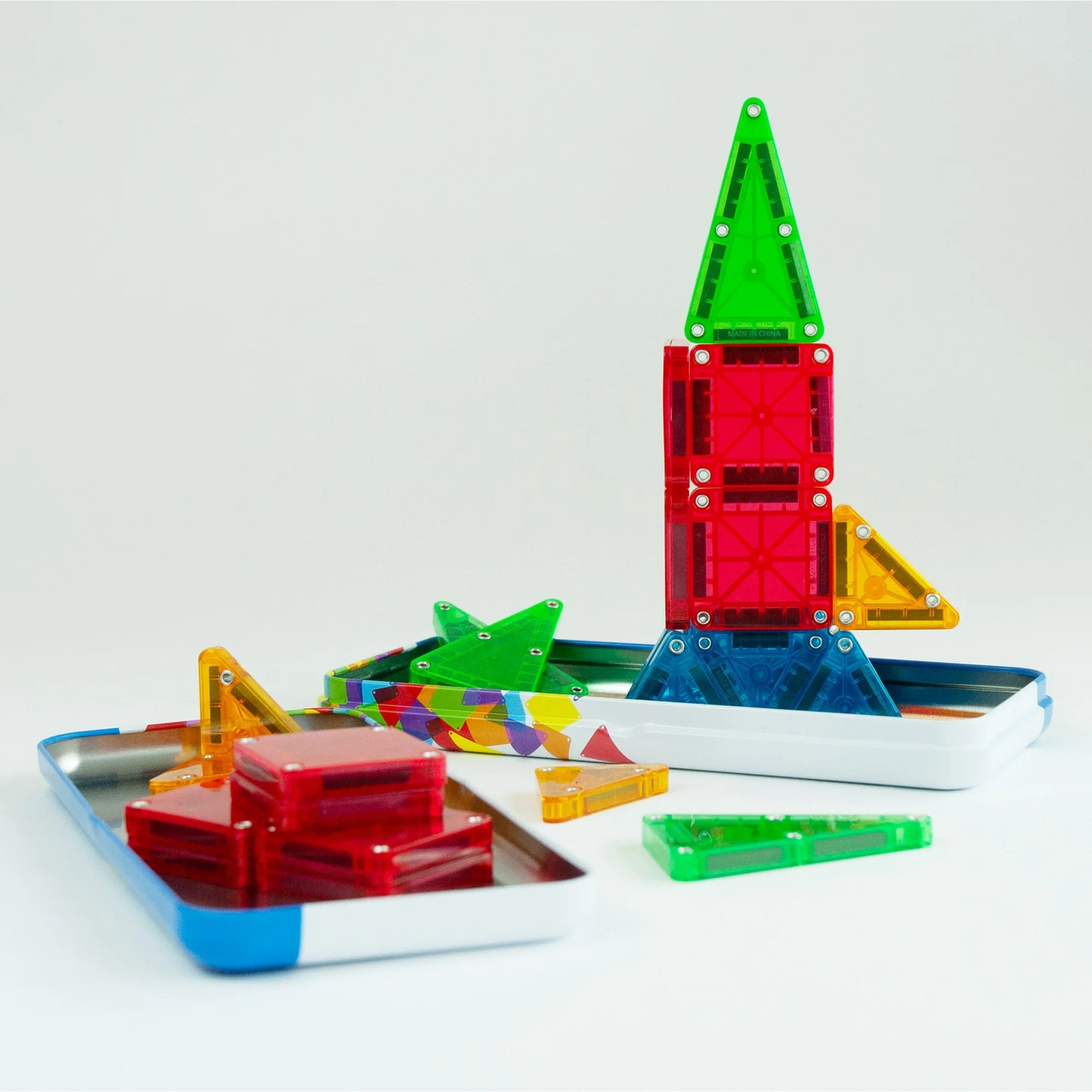 MAGNA-TILES microMAGS 26 Piece Travel Set: Bold Colors - War Games USA