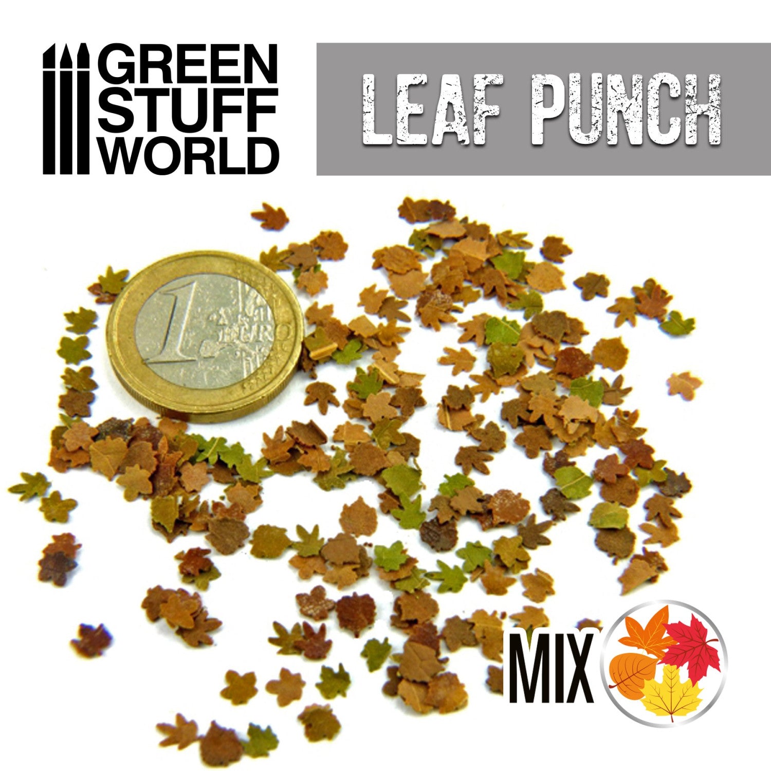 Miniature Leaf Punch (Grey) - Green Stuff World