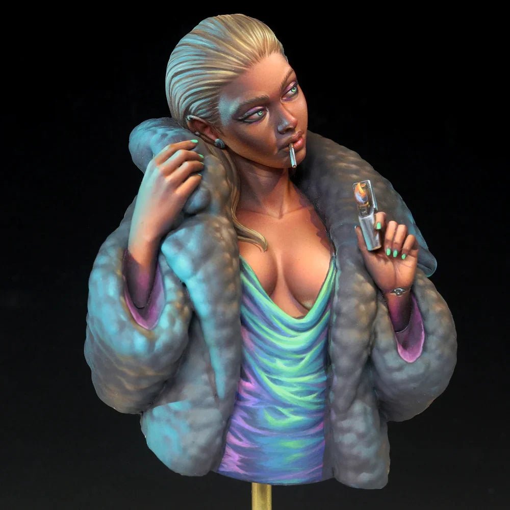 Neko Galaxy Miss Aurora Bust 1:10 scale, unassembled and unpainted.