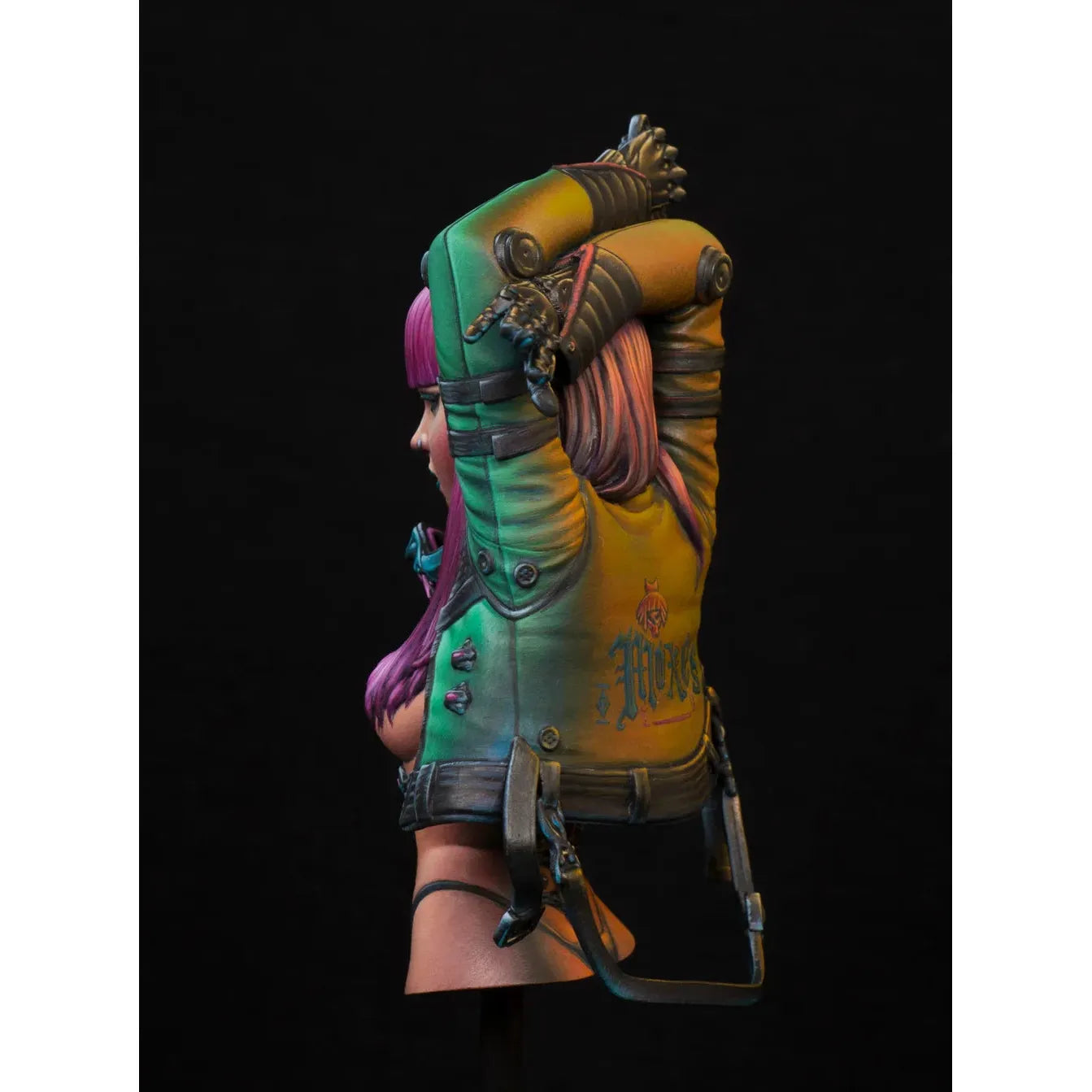 Neko Galaxy Test Object Perion Bust 1:10 scale, unassembled and unpainted.