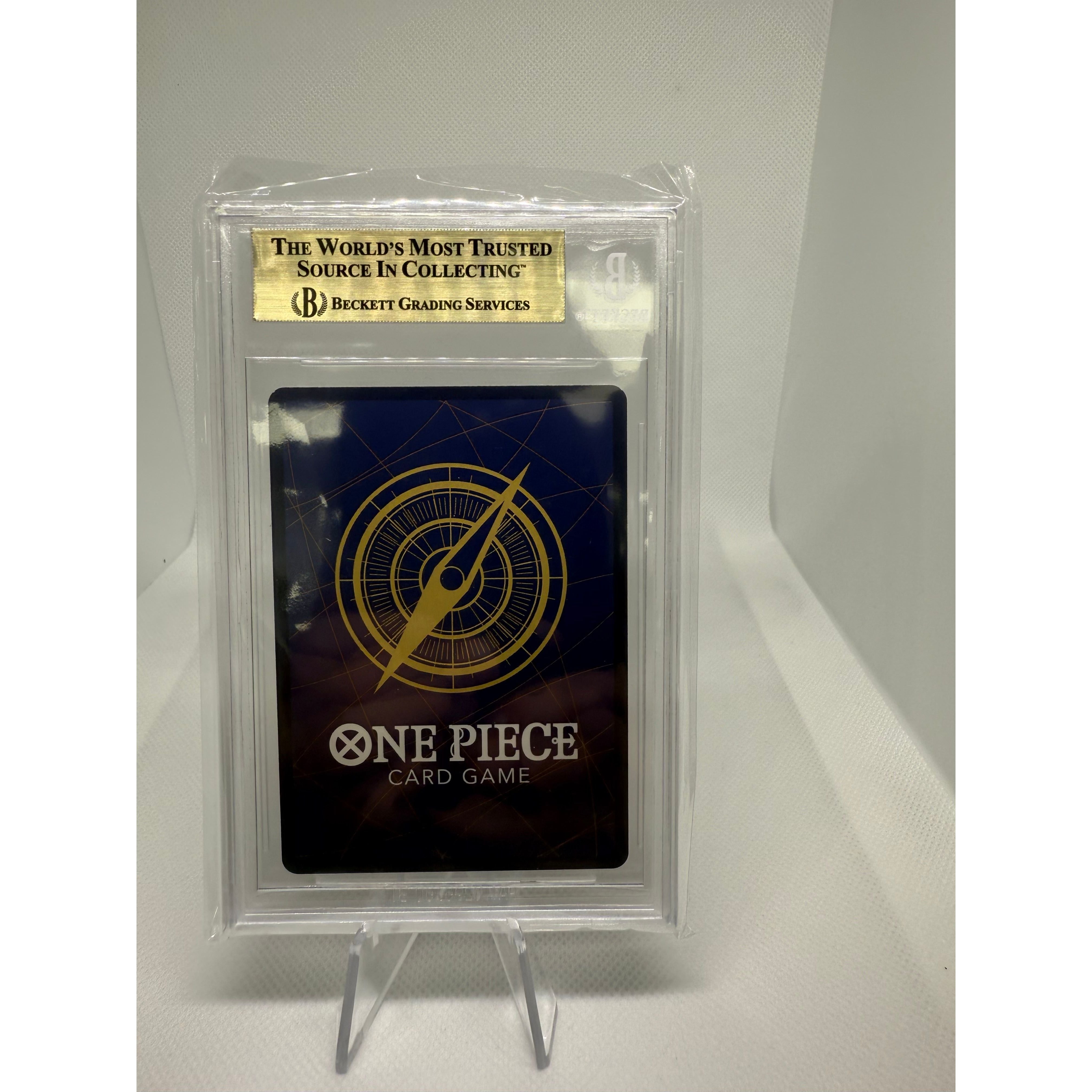 One Piece OP10119 Trafalgar Lav BGS Gold Label 9.5 Gem Mint - War Games USA