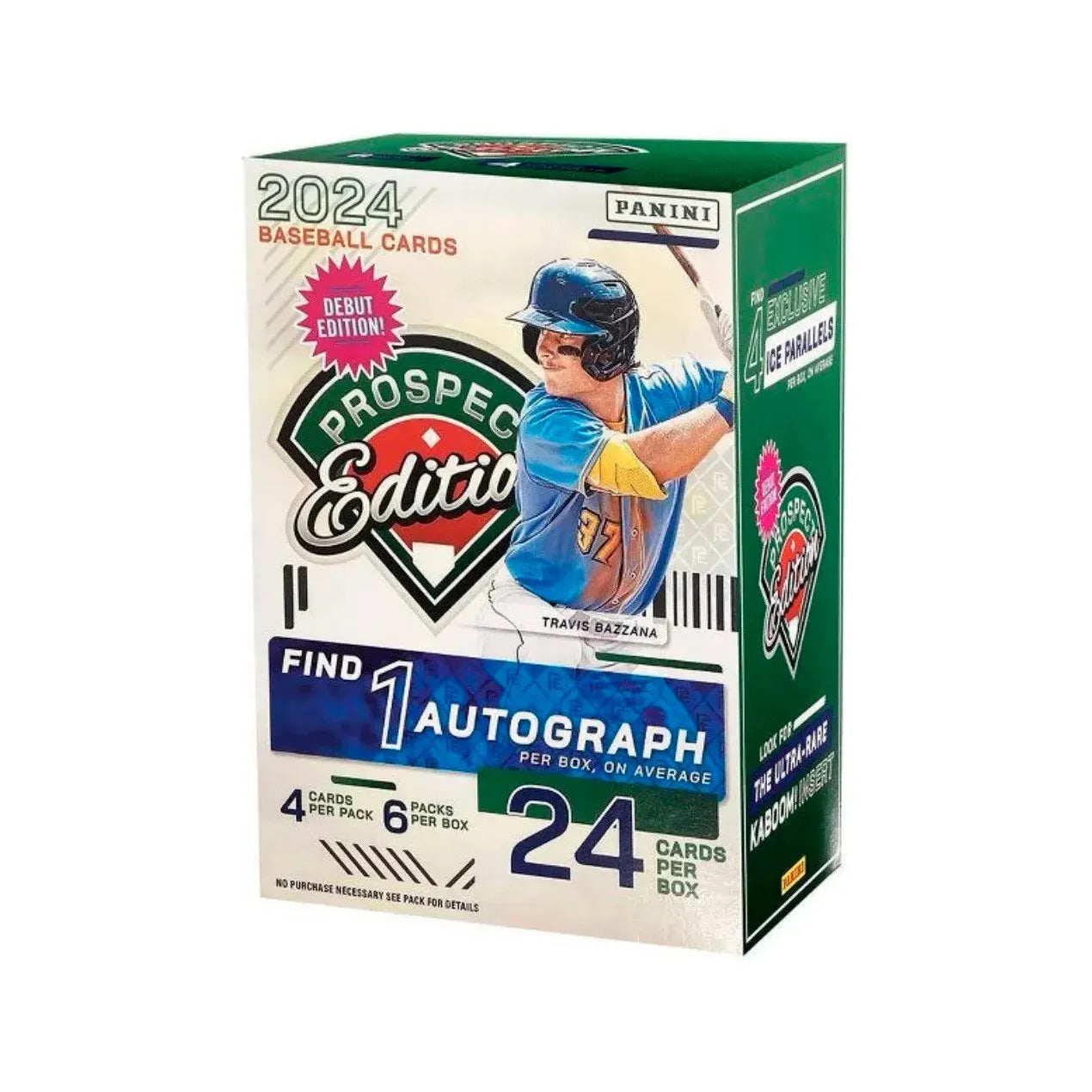 2024 Panini Prospect Edition Baseball Debut Blaster Box - War Games USA