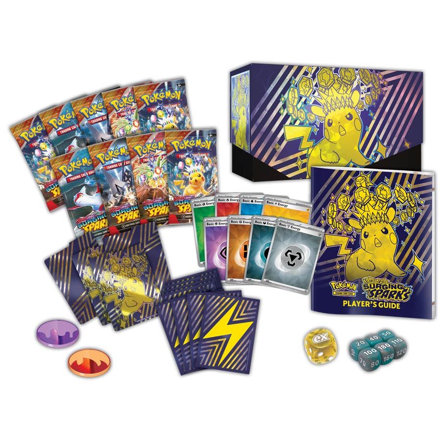 Pokémon TCG: Scarlet & Violet 8: Surging Sparks: Elite Trainer Box
