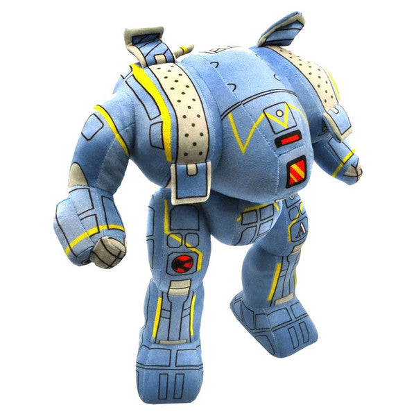 BattleTech PlushyTech Archer stuffed toy, cuddly Mechwarrior collectible, 14.5-inch Wolf's Dragoons plush mech.
