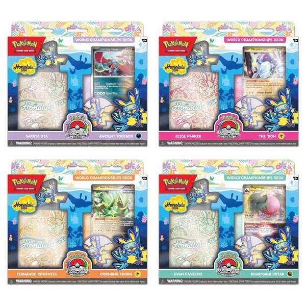 2024 Pokémon TCG World Championships Deck Display (Styles May Vary) - War Games USA