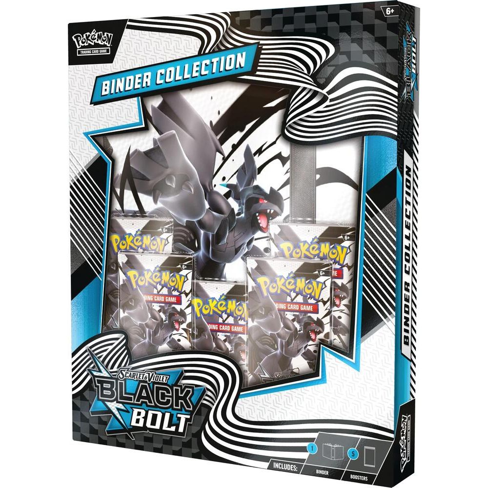 Black Bolt Binder Collection - SV: Black Bolt - War Games USA