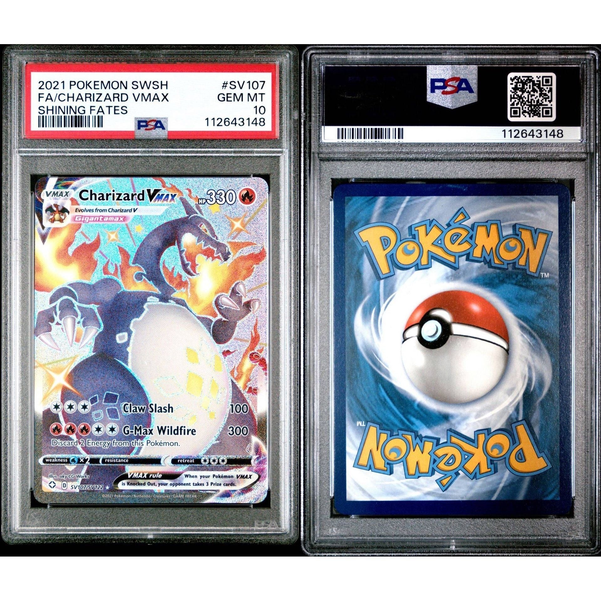 Charizard VMAX - Shining Fates PSA 10 Charizard VMAX - Shining Fates PSA 10