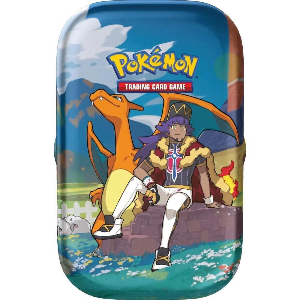Pokemon Crown Zenith Mini Tin with booster packs, sticker sheet, and art card.
