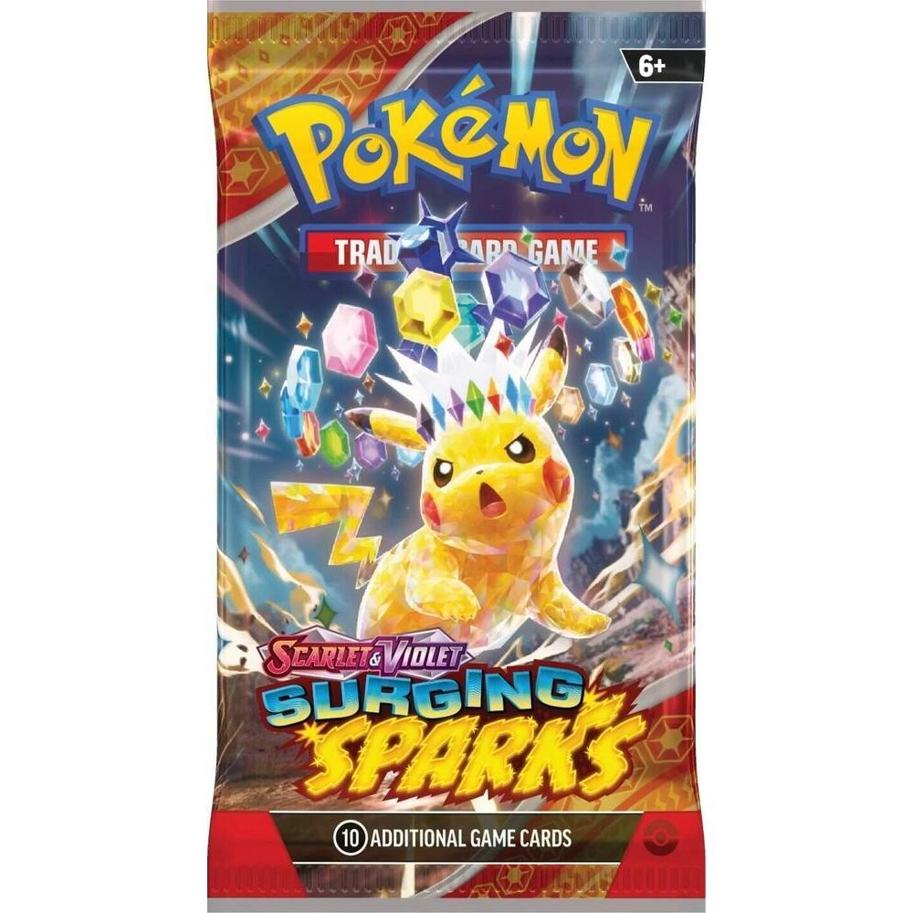 Pokmon TCG: Scarlet & Violet 8: Surging Sparks: Single Pack (Styles M Pokmon TCG: Scarlet & Violet 8: Surging Sparks: Single Pack (Styles M
