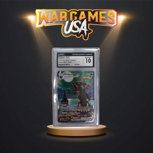 umbreon graded card Pokemon Umbreon Vmax CGC Graded Gem Mint 10