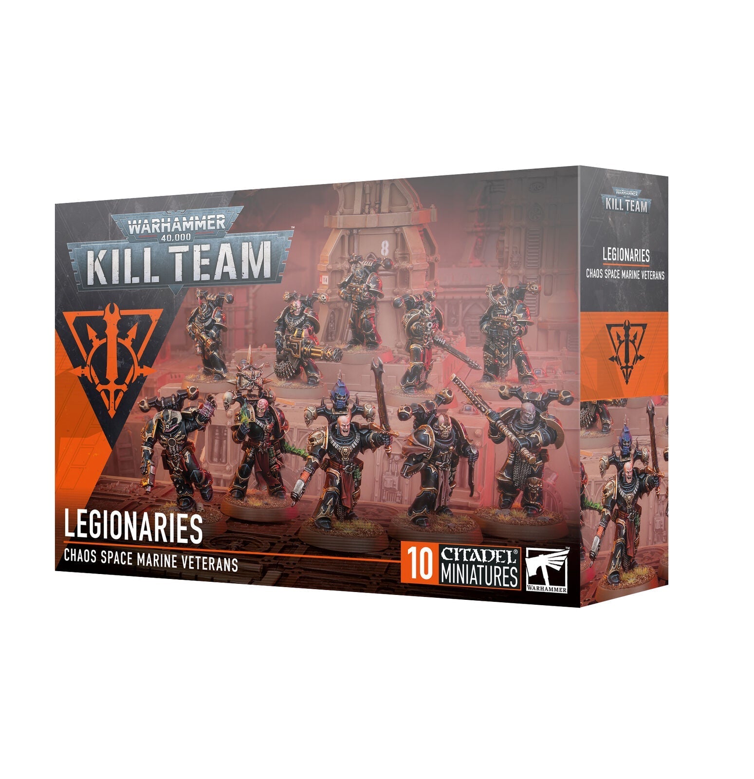 Warhammer 40000 Kill Team Chaos Space Marine Legionaries 2024 box set.