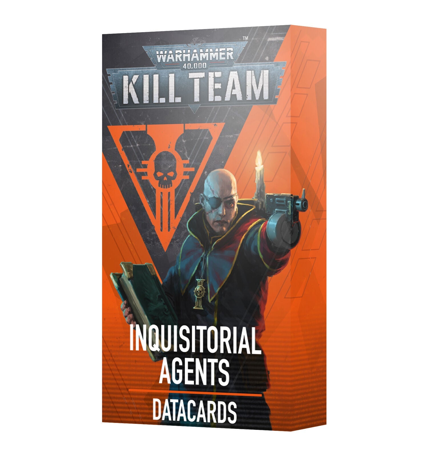 Warhammer 40000 Kill Team Datacards featuring Inquisitorial Agents.