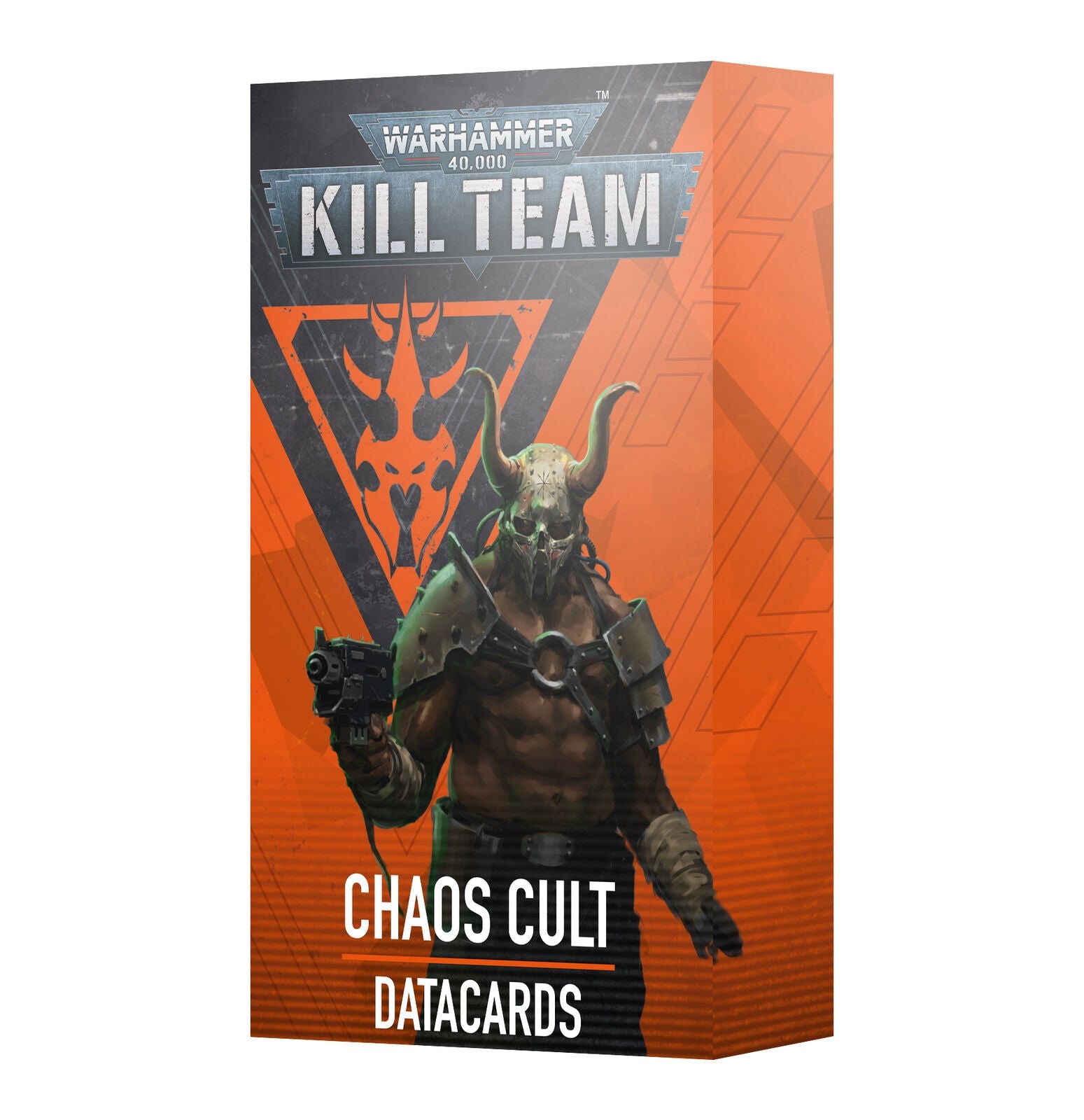 Warhammer 40000 Chaos Cult Kill Team Datacards packaging.