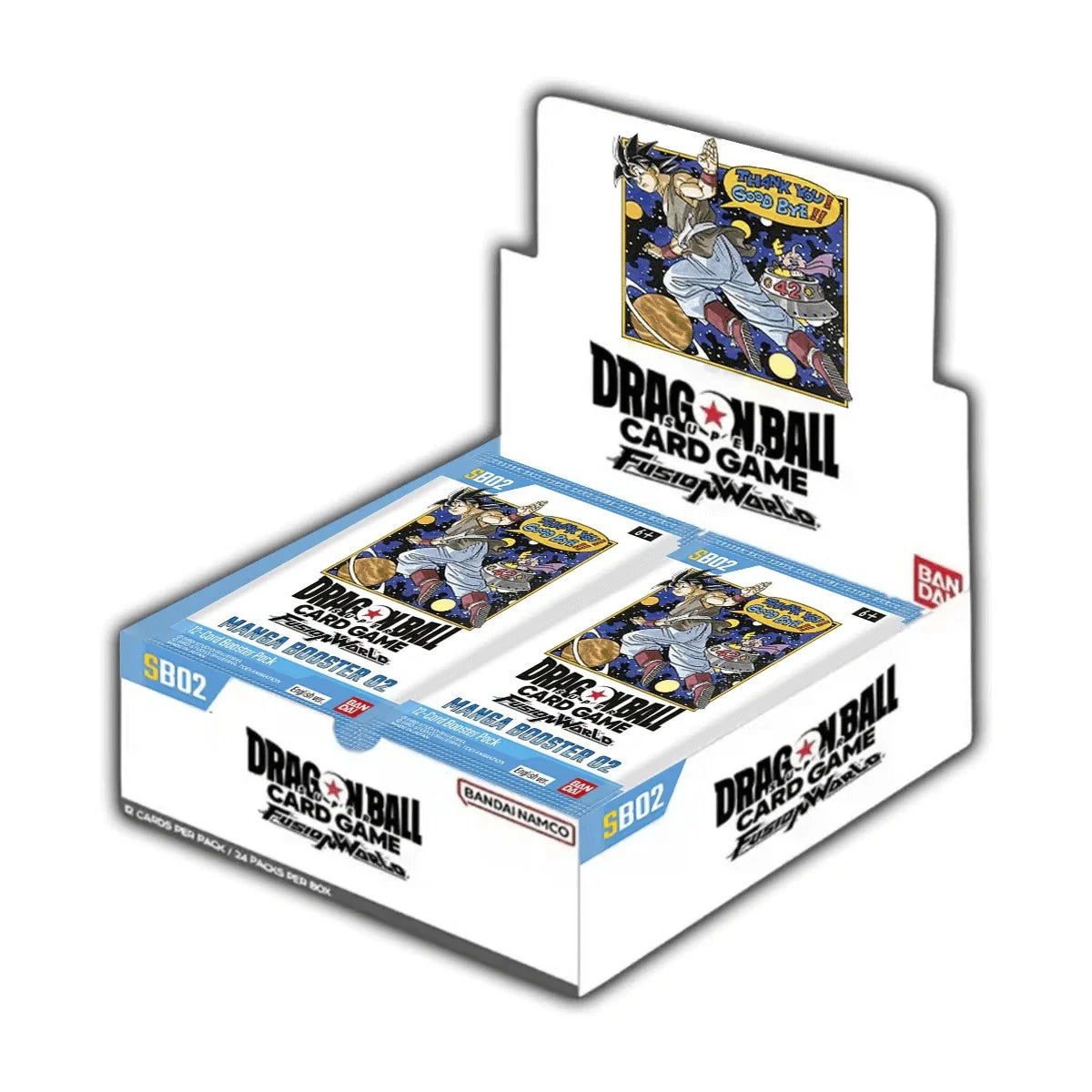 Dragon Ball Super: Fusion World - Manga (SB02) Booster Box - War Games USA