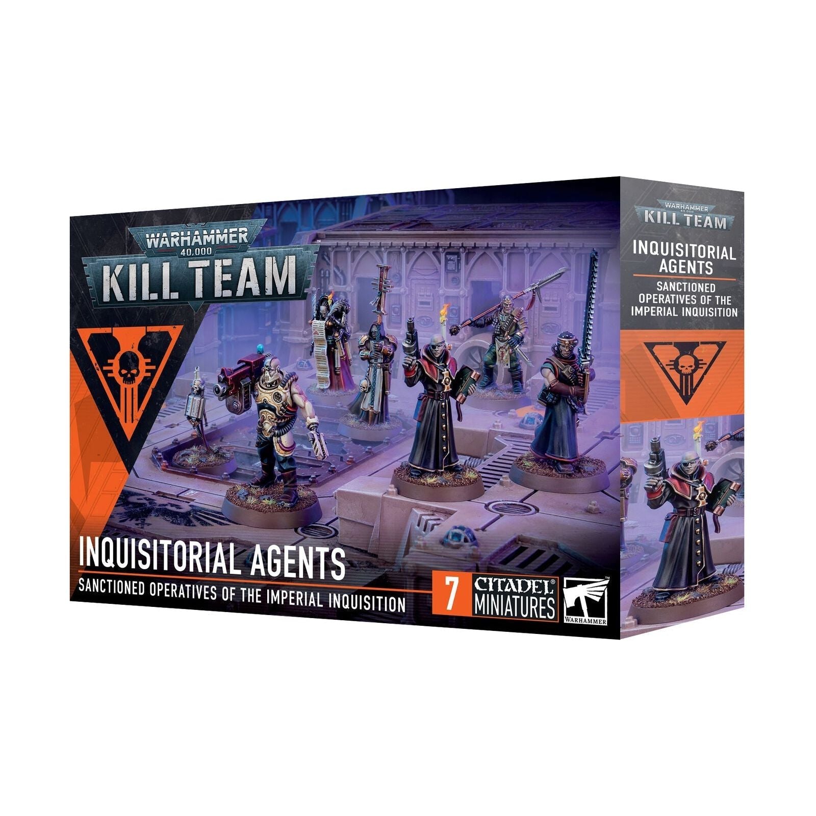 Warhammer 40000 Kill Team Inquisitorial Agents box set.