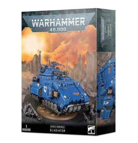 Warhammer 40000 Space Marines Gladiator model kit with 157 plastic components.