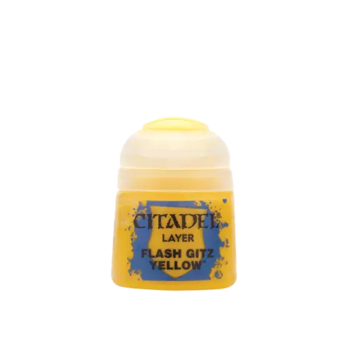 Citadel Paint Flash Gitz Yellow 12ML bottle