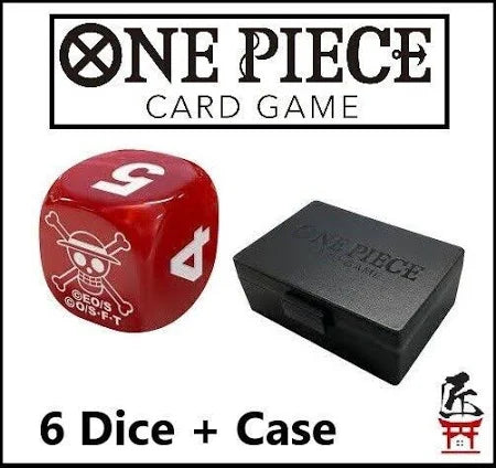 One Piece Official Dice and Dice Case Set 2025 - War Games USA