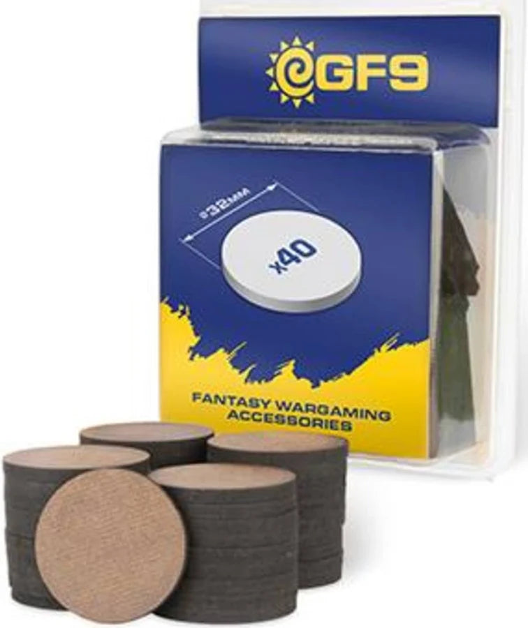 Gale Force 9 - Round MDF Bases 32mm (40ct)