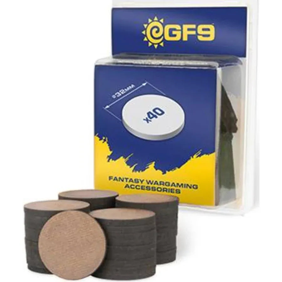 Gale Force 9 - Round MDF Bases 32mm (40ct)