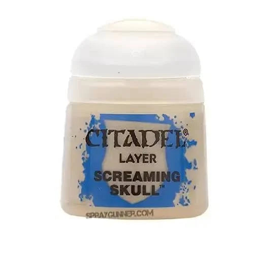 Screaming Skull - Layer Paint - War Games USA