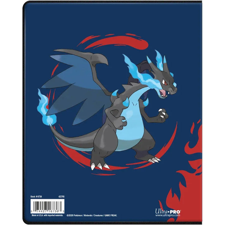 Ultra Pro Pokemon 2" Album - Mega Charizard X and Mega Charizard Y - War Games USA