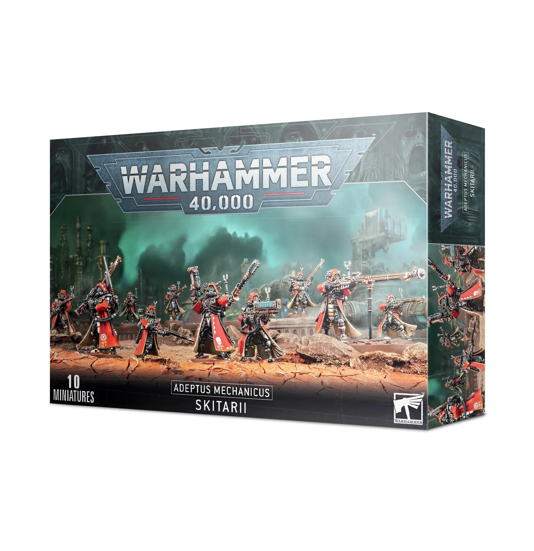 Warhammer 40000 Skitarii Rangers / Vanguard Adeptus Mechanicus box set with miniatures.