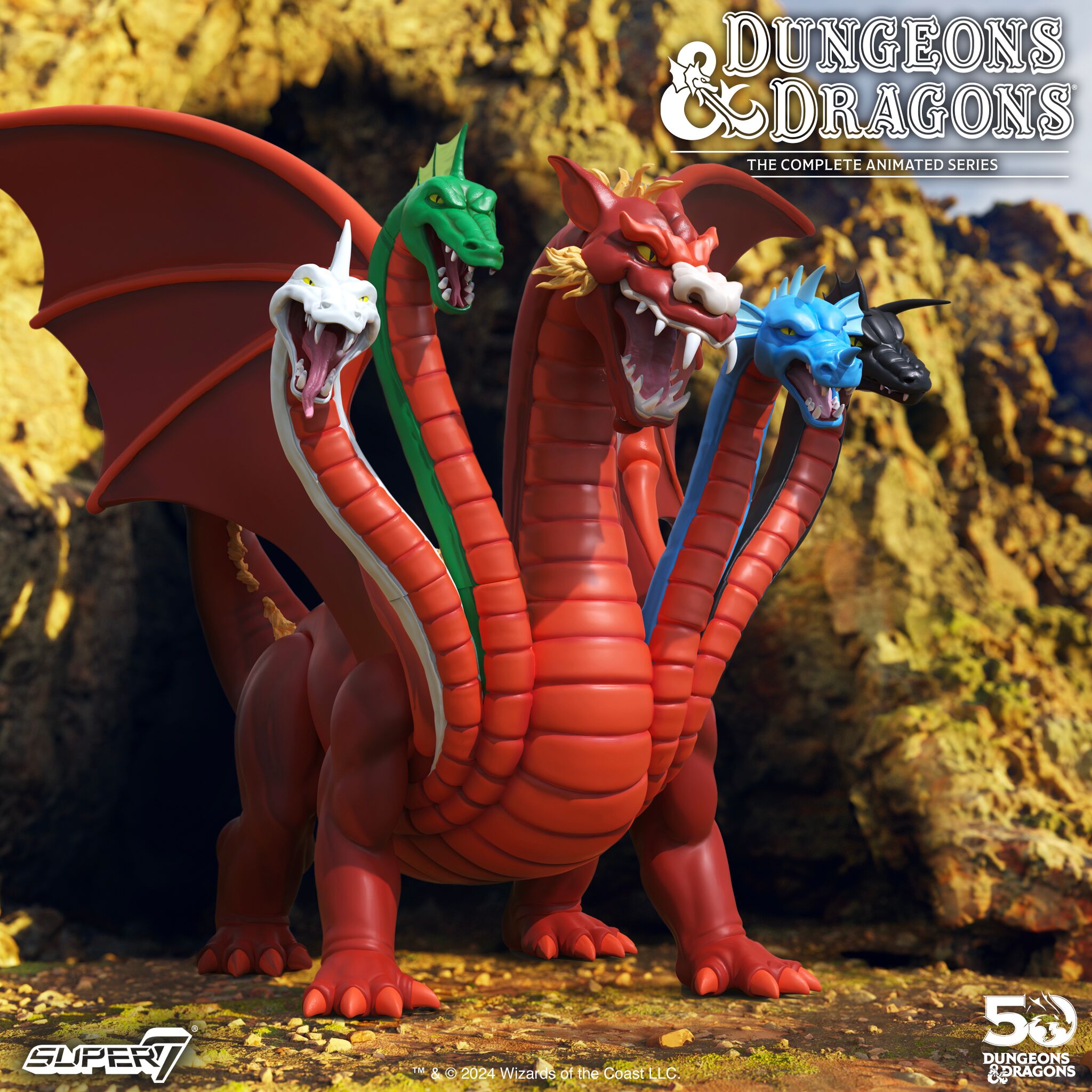 D&D ティアマト フィギュア DUNGEONS & DRAGONS Dungeons & Dragons ULTIMATES! Tiamat Action Figure