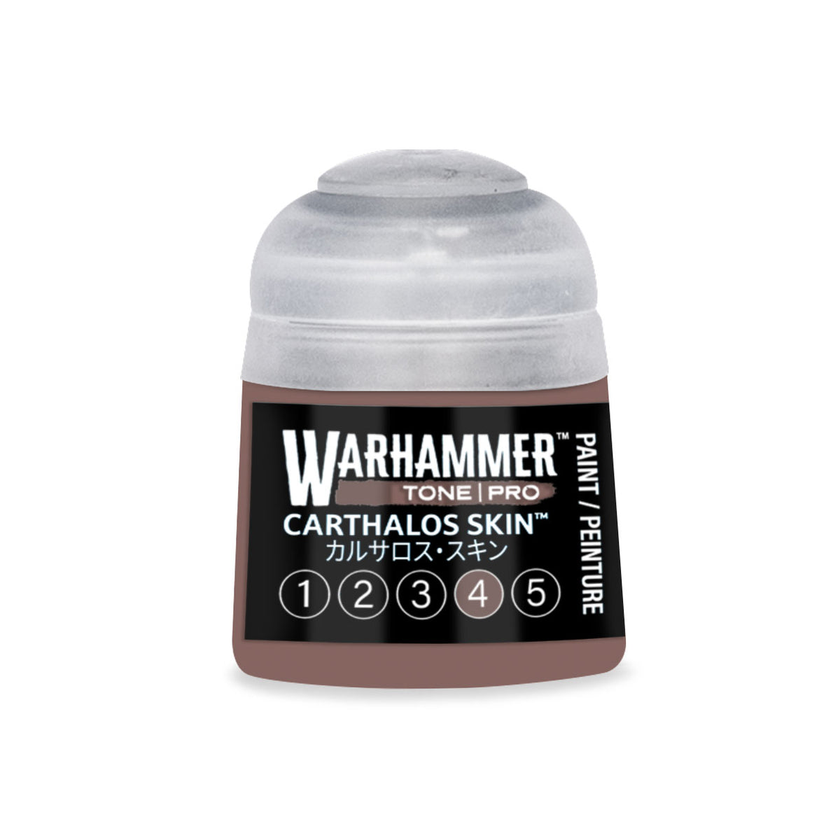Carthalos Skin 4 Warhammer Tone Pro miniature paint by Citadel Colour in 12ml bottle, showing the paint's label and color shade.