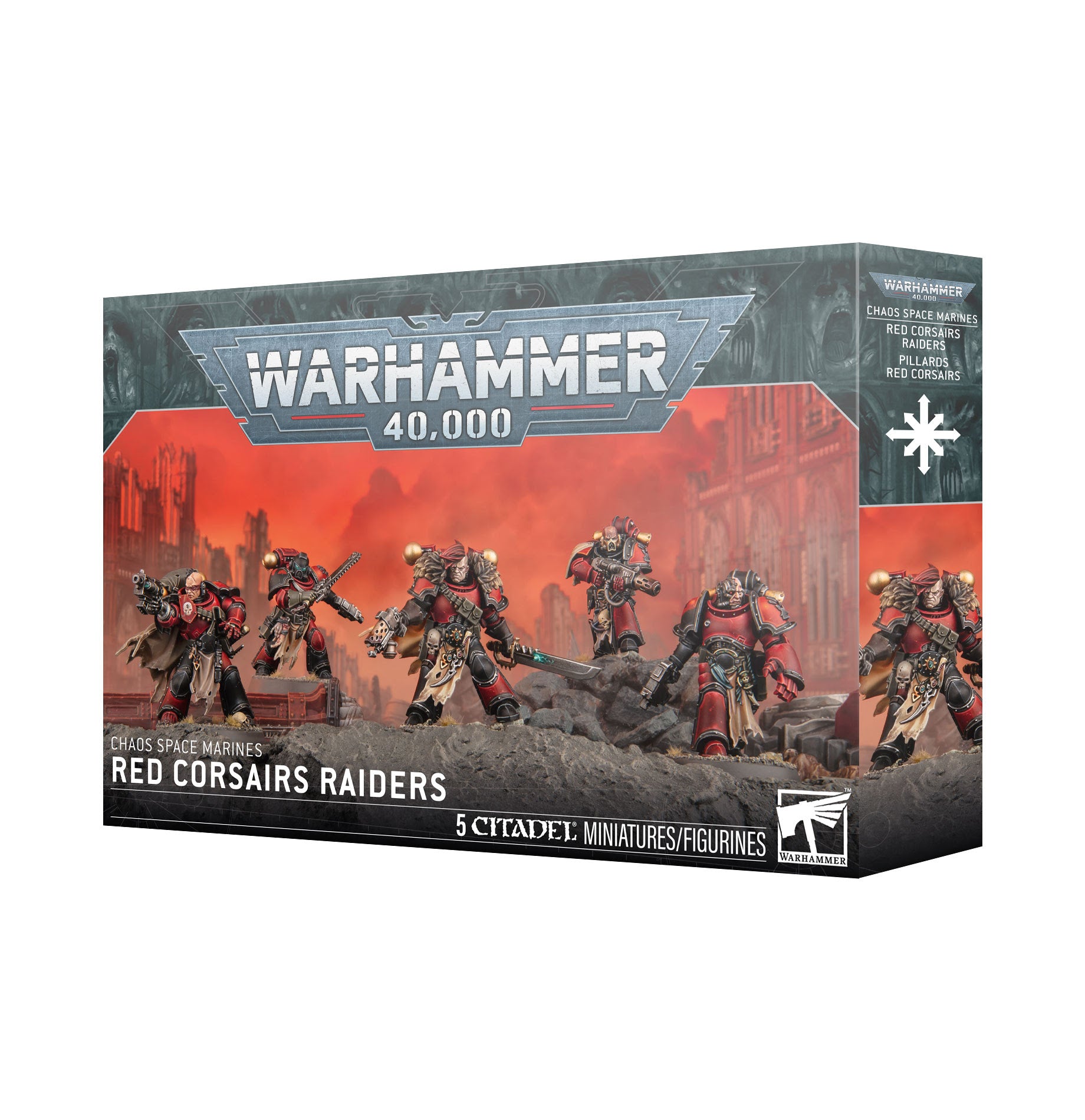 Chaos Space Marines: Red Corsairs Raiders - War Games USA