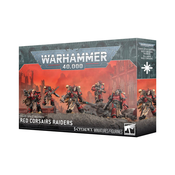 Chaos Space Marines: Red Corsairs Raiders Preorder | War Games USA