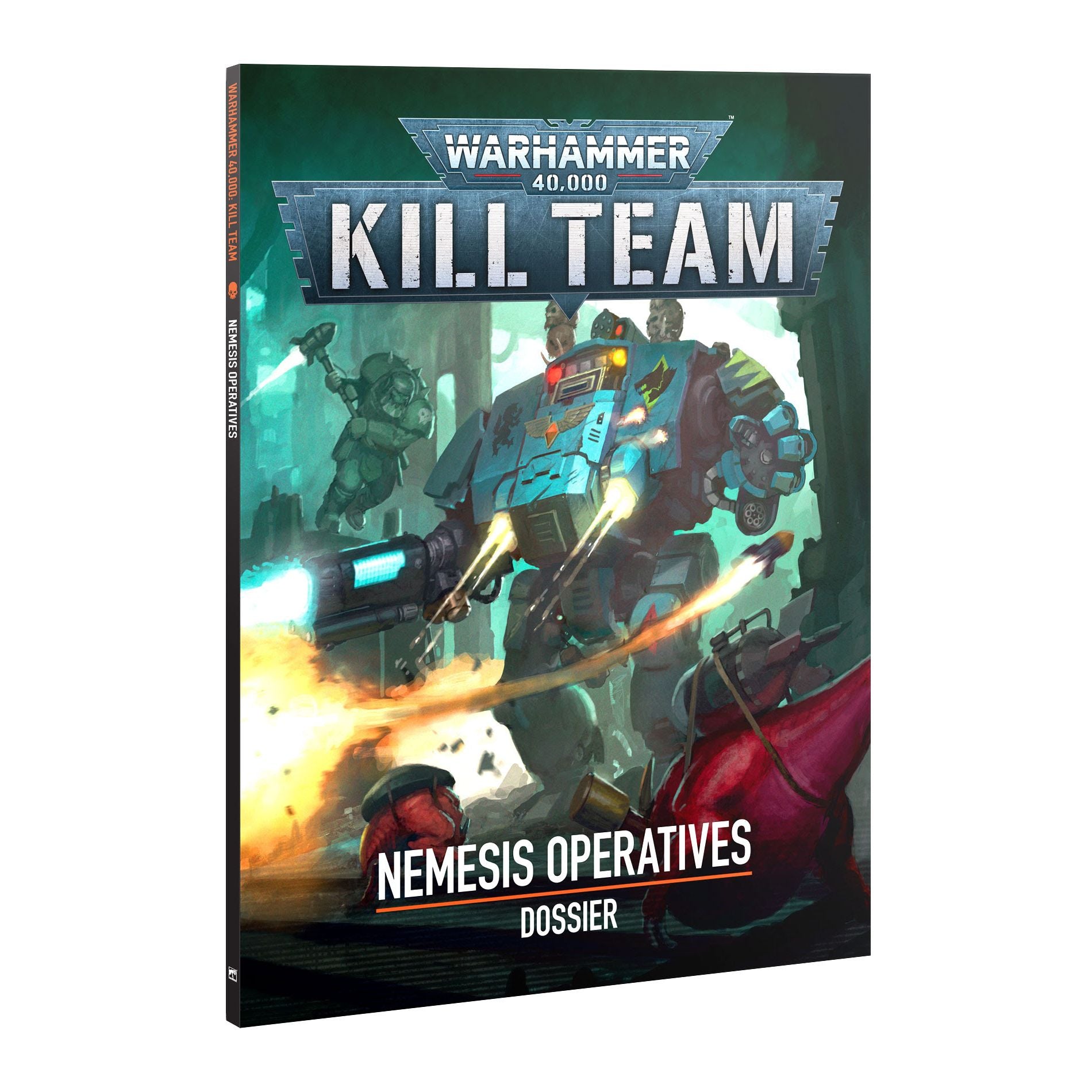 Warhammer Kill Team Nemesis Operatives miniature figures from Games Workshop, detailed models for tabletop gameplay.