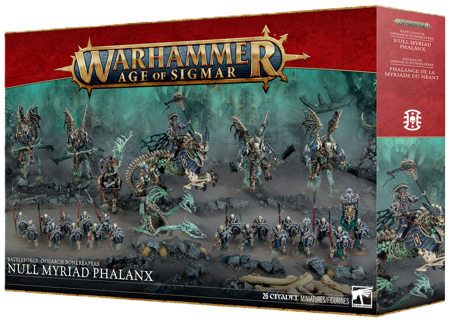 Warhammer -Age of Sigmar: Ossiarch Bonereapers: Null Myraid Phalanx - War Games USA