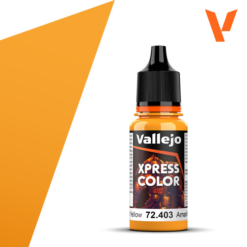 Vallejo Xpress Color Imperial Yellow 72.403 18ml dropper bottle