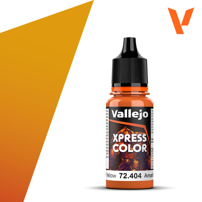 Vallejo Xpress Color Nuclear Yellow 72.404 18ml dropper bottle