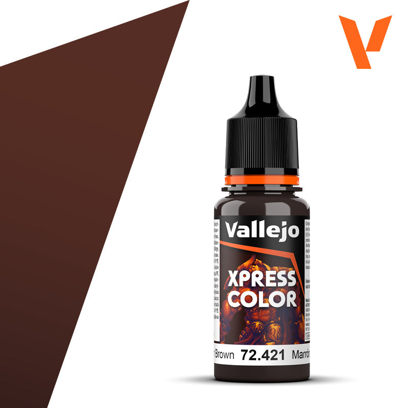 Vallejo Xpress Color Copper Brown 72.421 18ml dropper bottle