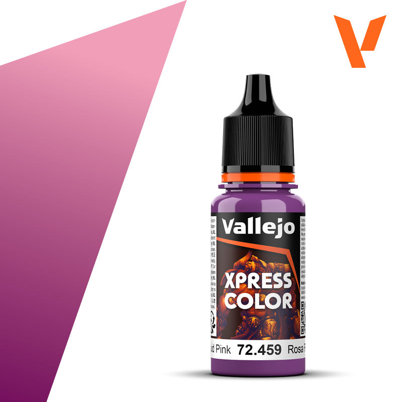 Vallejo Xpress Color Fluid Pink 72.459 18ml dropper bottle