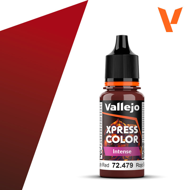 Vallejo Xpress Color Seraph Red 72.479 18ml dropper bottle