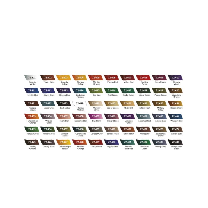 Vallejo Xpress Color Artist Selection Case