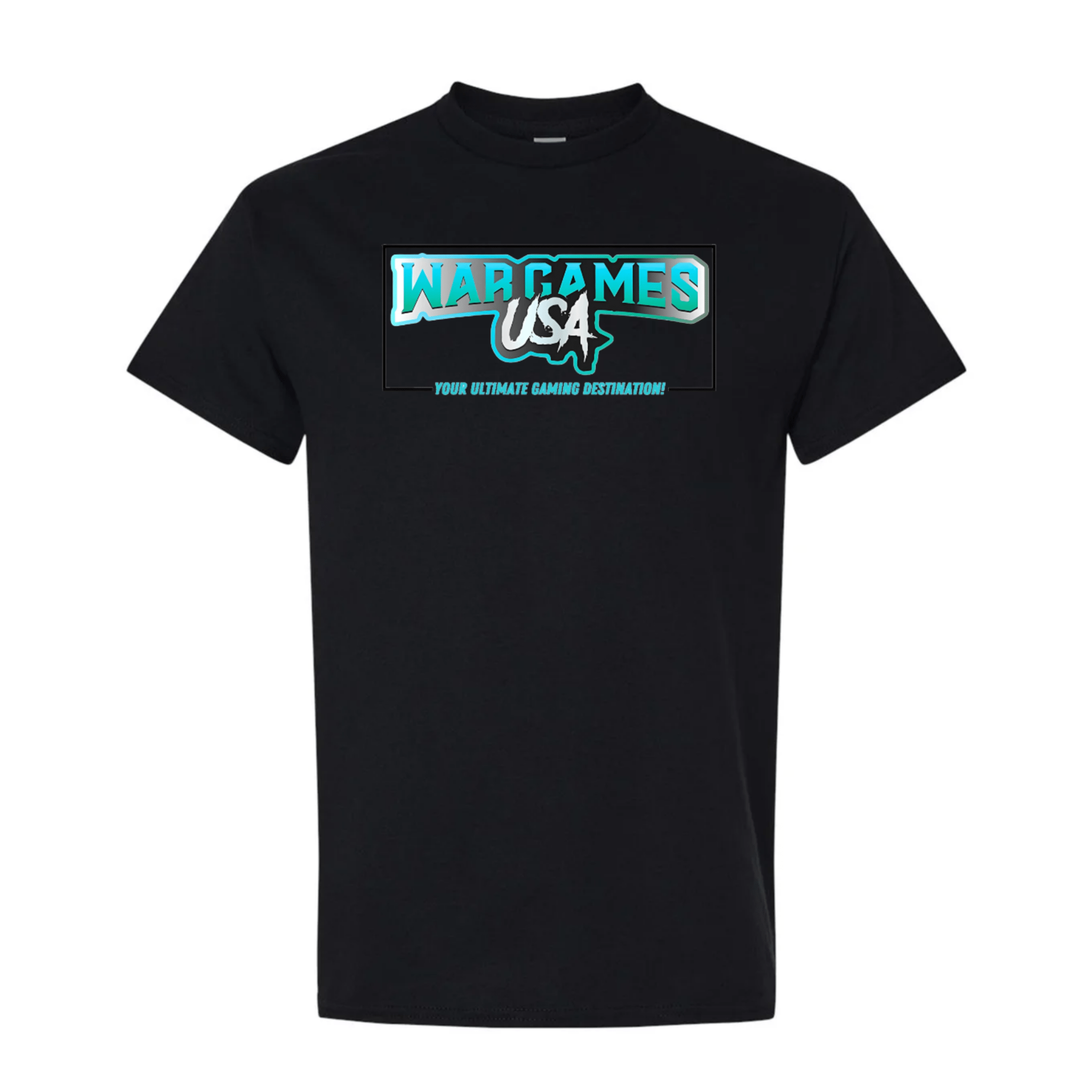 War Games USA T-Shirt (Blue Logo) - War Games USA