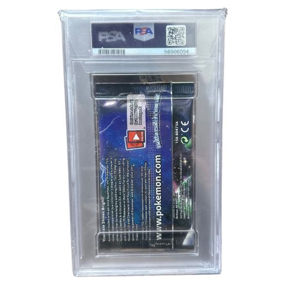 2019 Pokemon Hidden Fates: Shiny Mewtwo PSA Graded Mint 9 Foil Pack