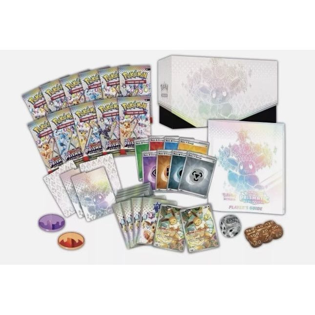 Pokémon Center Prismatic Evolutions - Elite Trainer Box (ETB) - War Games USA