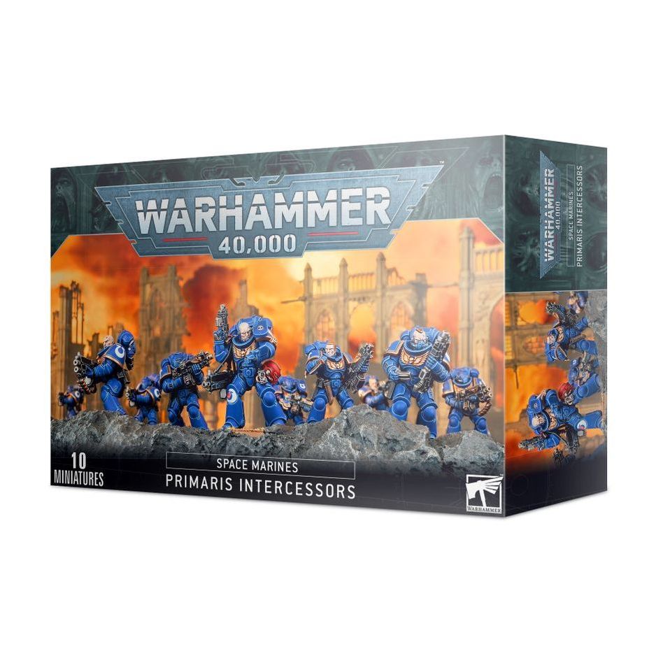 Warhammer 40000 Space Marines Primaris Intercessors Boxed Set