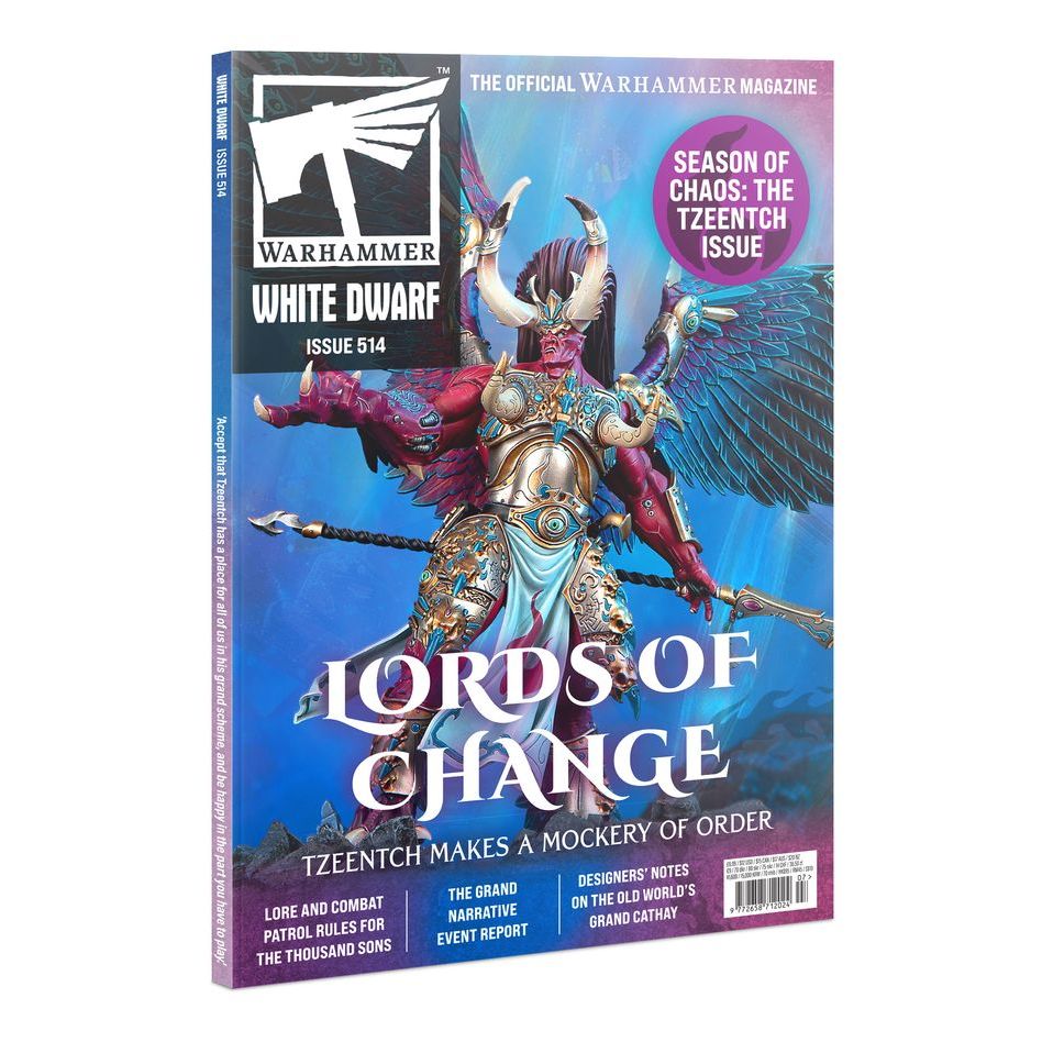 Warhammer White Dwarf Magazine Issue 514 - War Games USA