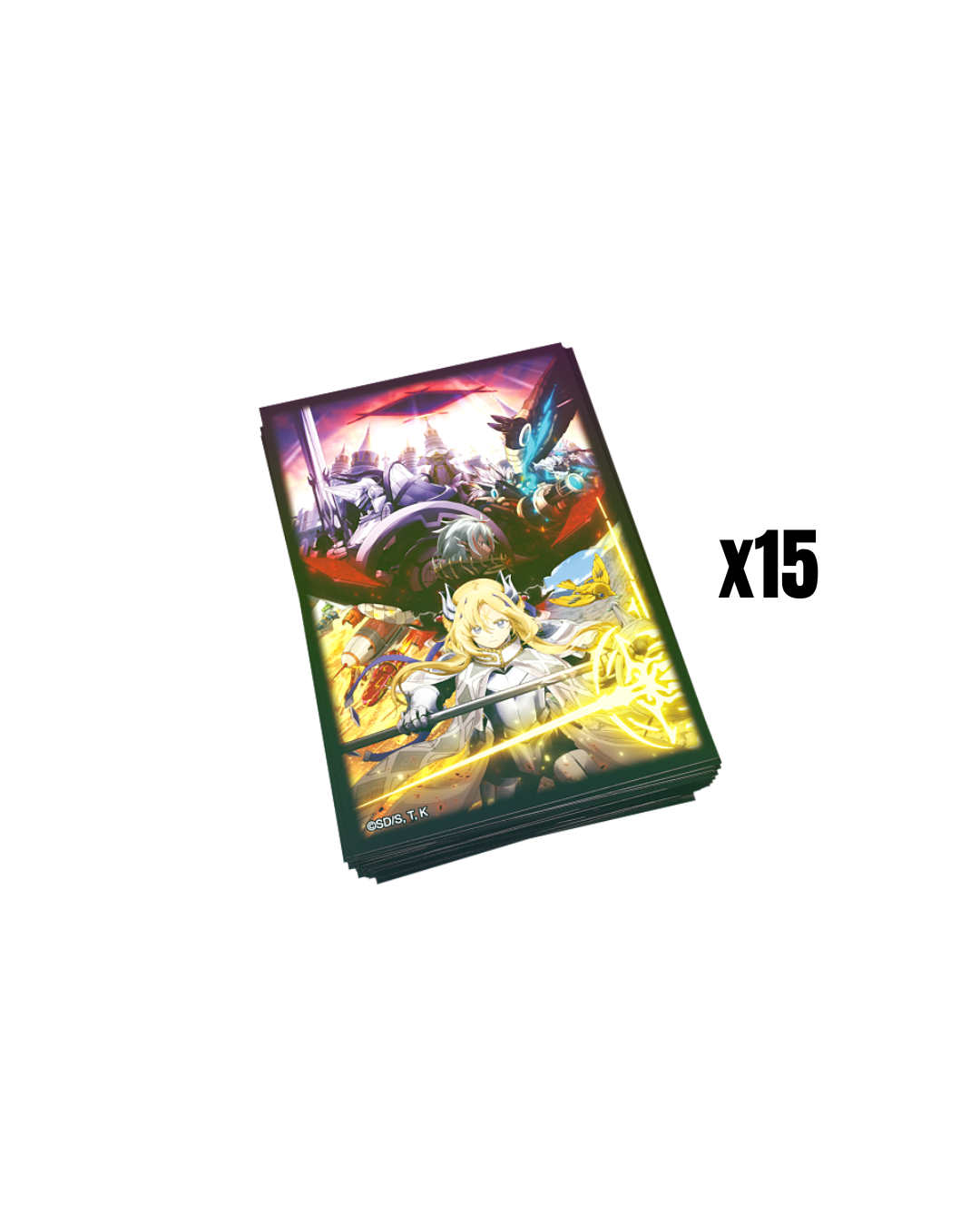 The Chronicles:The Fallen & The Virtuous Card Sleeves Yu-Gi-Oh! Case x15