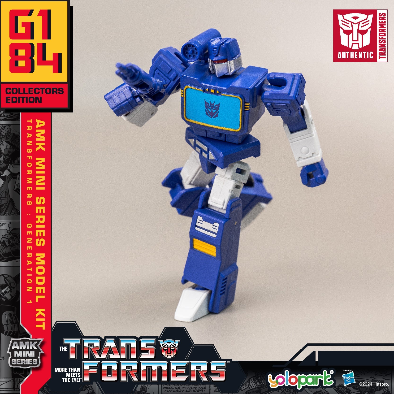 Transformers : Generation One AMK MINI Series Model Kit - Soundwave - War Games USA
