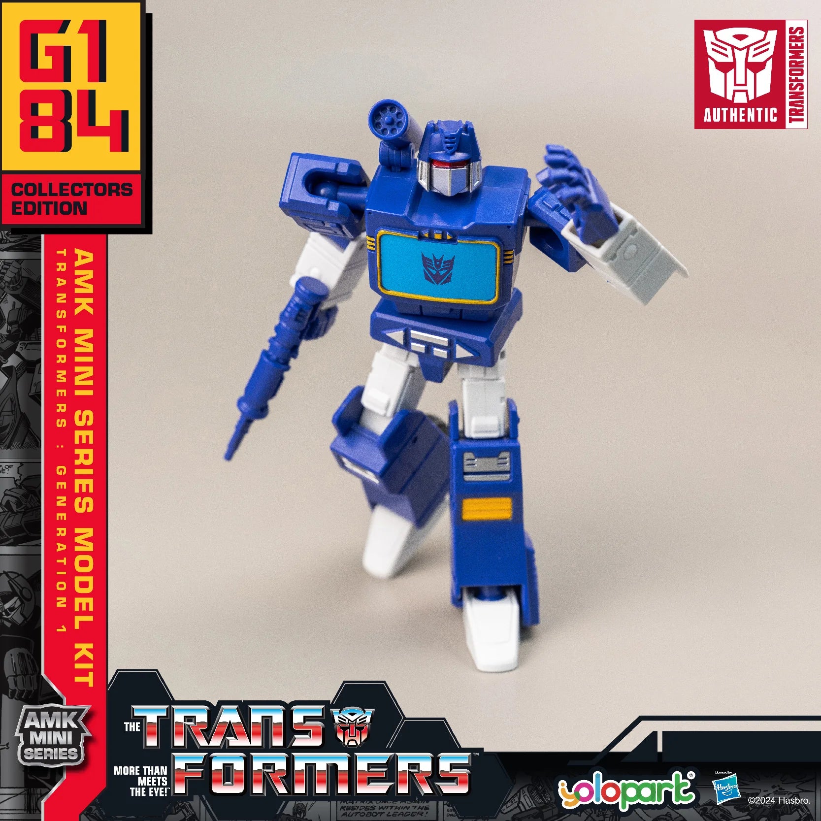 Transformers : Generation One AMK MINI Series Model Kit - Soundwave - War Games USA